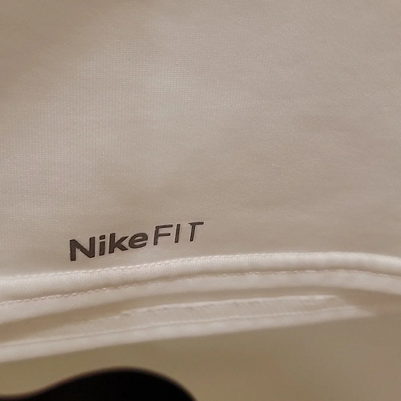 Nike Pro Fit White Long Sleeve Training Shirt  Size XL - Picture 9 of 10